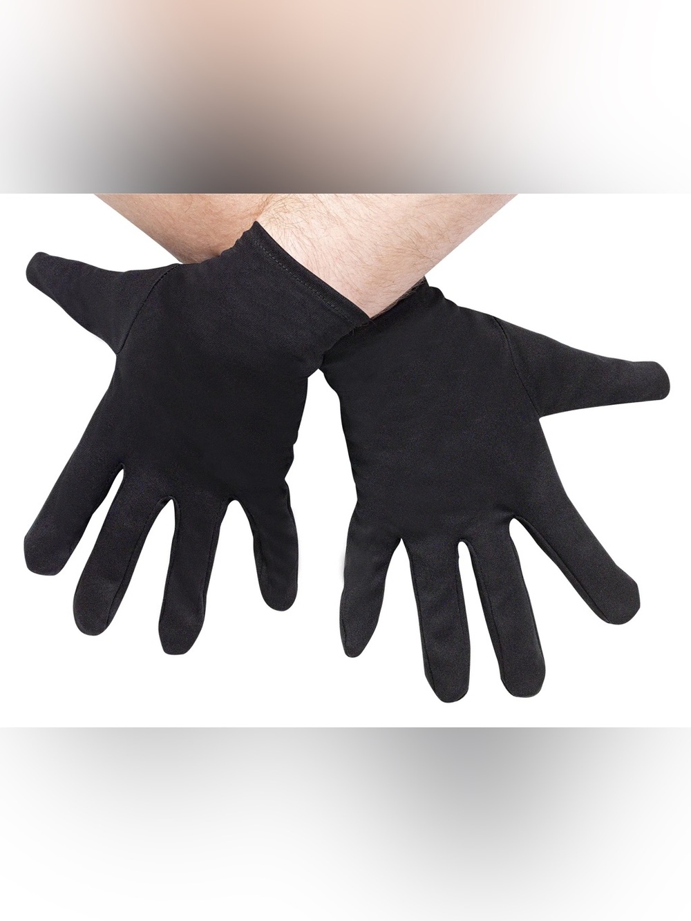 Women’s Black plus size gloves